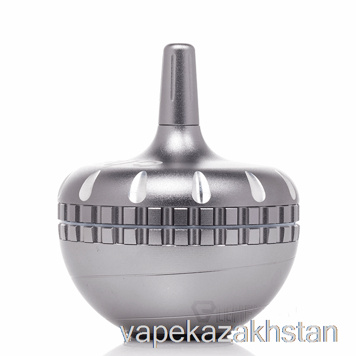 Vape Kazakhstan Cheech Glass 4 Part Spinner Grinder Grey